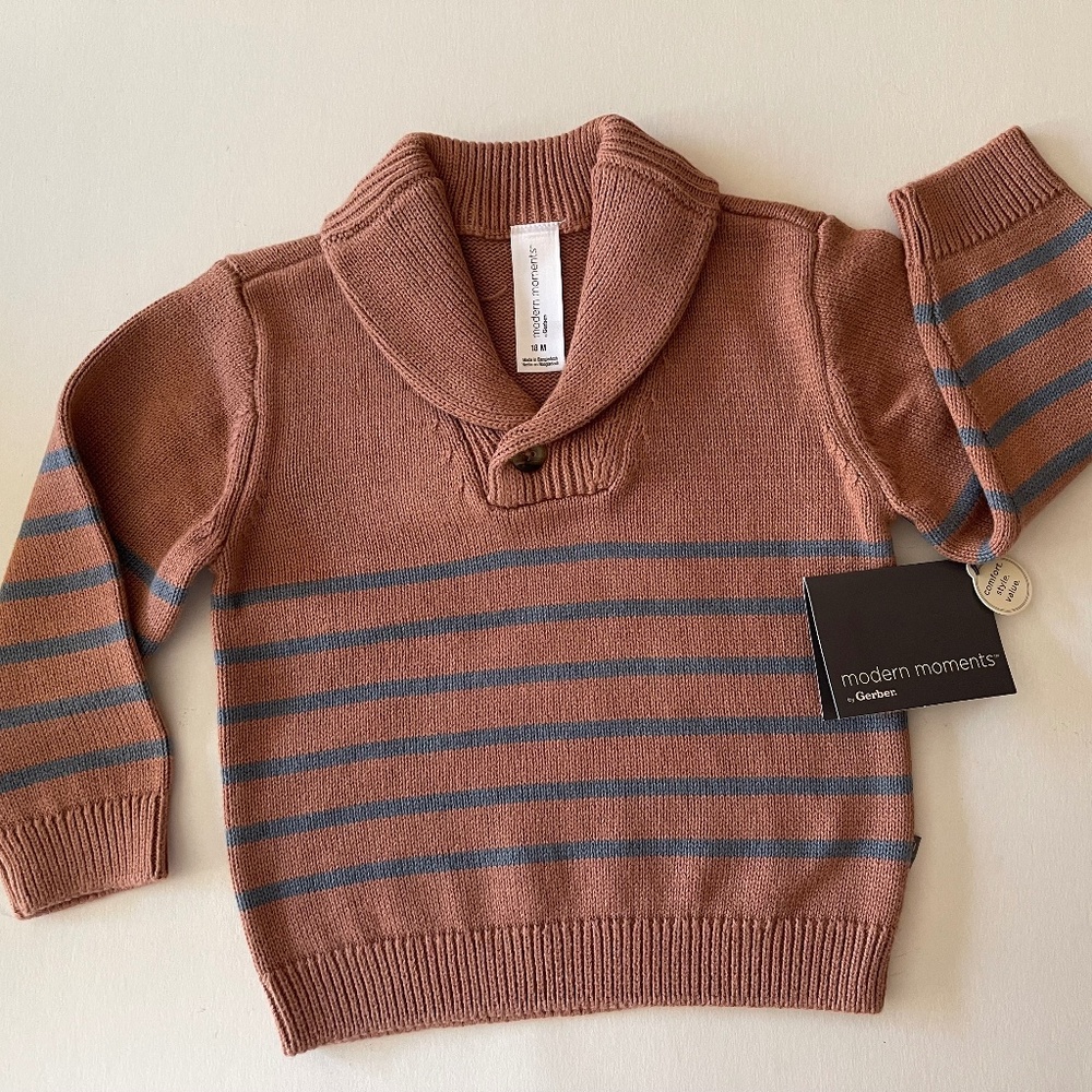 Modern Moments by Gerber Sweater/ 18 Months NWT
